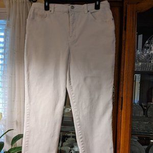 Gloria Vanderbilt White Women's Jeans Size 14 Regular